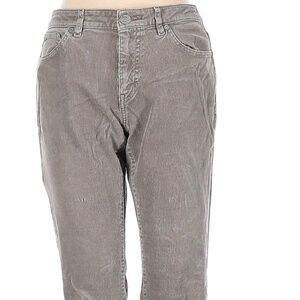 UNIQLO Heattech Corduroy Straight Pants - Gray - Size 25"